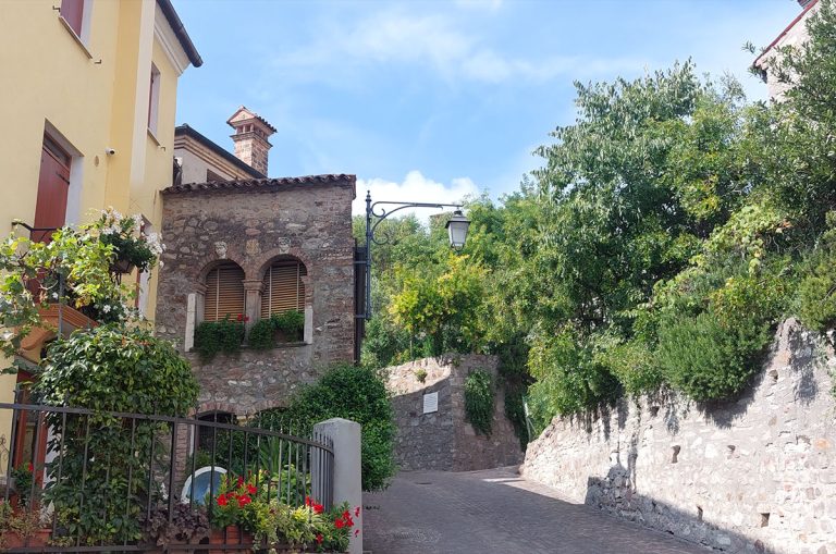Borgo di Arqua Petrarca, un giro cicloturistico per i colli Euganei